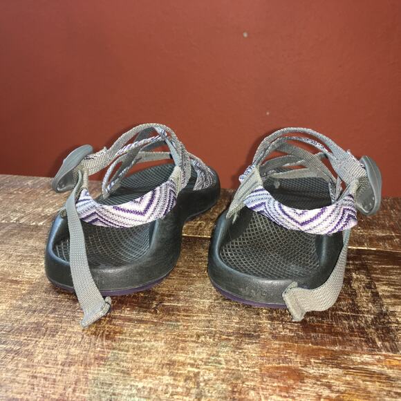 Chaco ZX/2 Womens 9 Cloud Dual Adjustable Strap Sandal Grey Sport Hiking Shoe - Picture 3 of 9